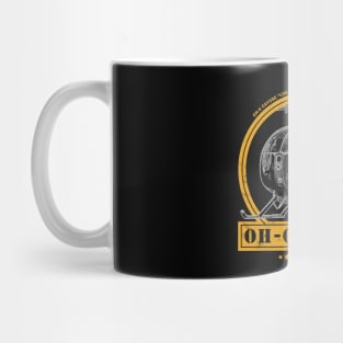 OH-6 Cayuse Helicopter Mug